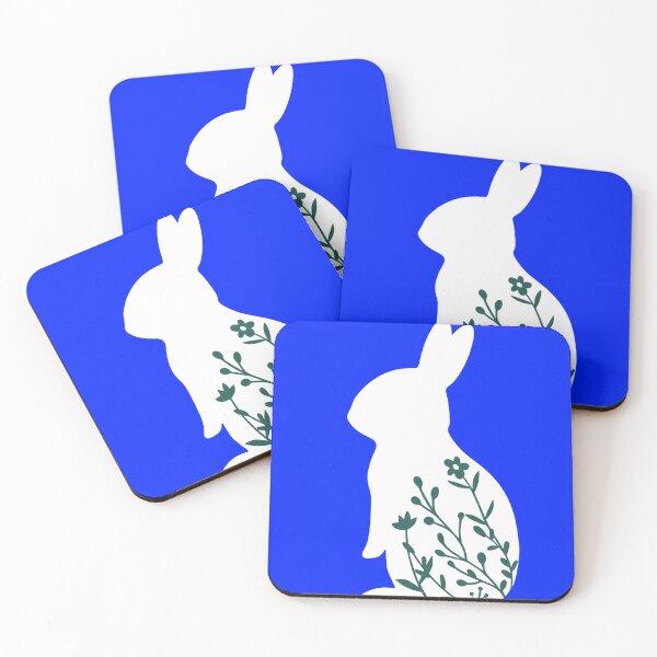 Item preview, Floral Rabbit, Bunny, Easter, Nature Lover, Rabbit Silhouette, Floral Bunny, Easter Bunny, Rabbit designed and sold by DesignDenDo ⭐⭐⭐⭐⭐.