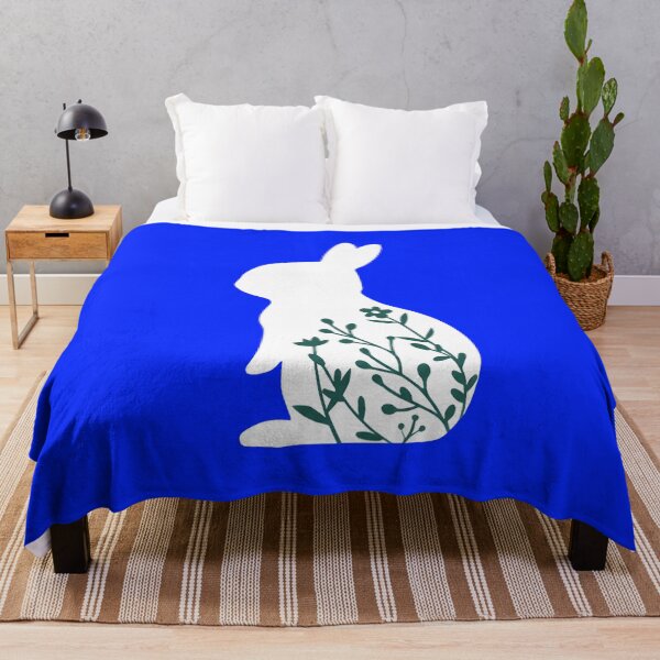 Item preview, Floral Rabbit, Bunny, Easter, Nature Lover, Rabbit Silhouette, Floral Bunny, Easter Bunny, Rabbit designed and sold by DesignDenDo ⭐⭐⭐⭐⭐.