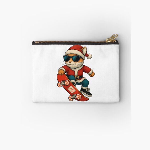 Item preview, American Pika Santa Skateboarding designed and sold by Be-Random.