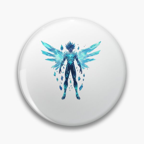 Item preview, Aether Crystal Anime Energy Sticker designed and sold by Imaginarium of Chaos falcon88 .