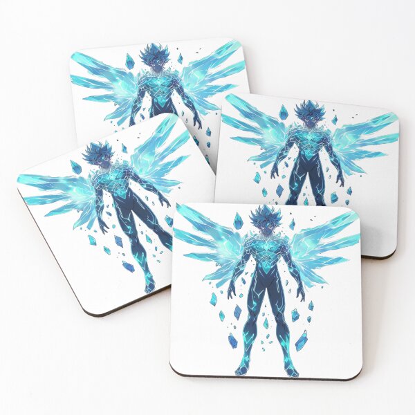 Item preview, Aether Crystal Anime Energy Sticker designed and sold by Imaginarium of Chaos falcon88 .