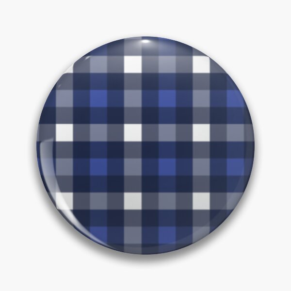 Item preview, Multi-Shade Blue Plaid Pixel Pattern designed and sold by Potato Quality Prints.