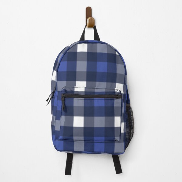 Item preview, Multi-Shade Blue Plaid Pixel Pattern designed and sold by Potato Quality Prints.