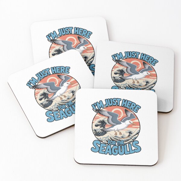 Item preview,  i'm Just Here for The Seagulls designed and sold by belladesign7.