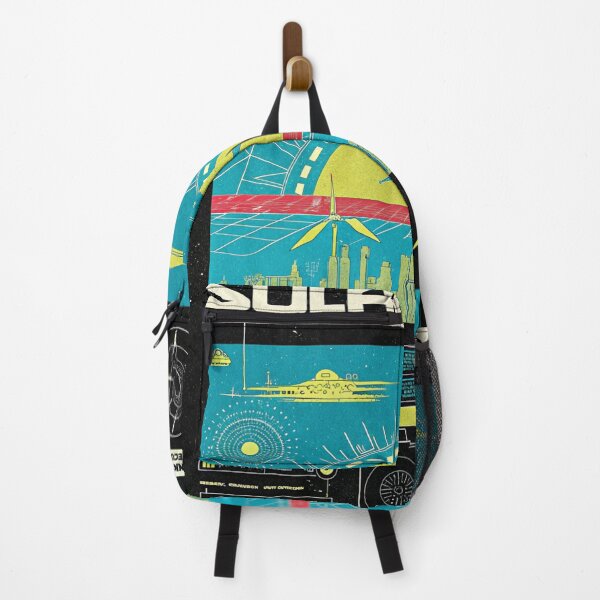 Item preview, Solarpunk: City Ringed by Wind Farms designed and sold by Raw-Ink.