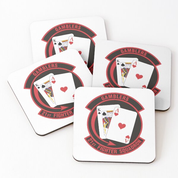 Item preview, 21st Fighter Squadron Gamblers Patch designed and sold by CharlieDesings.