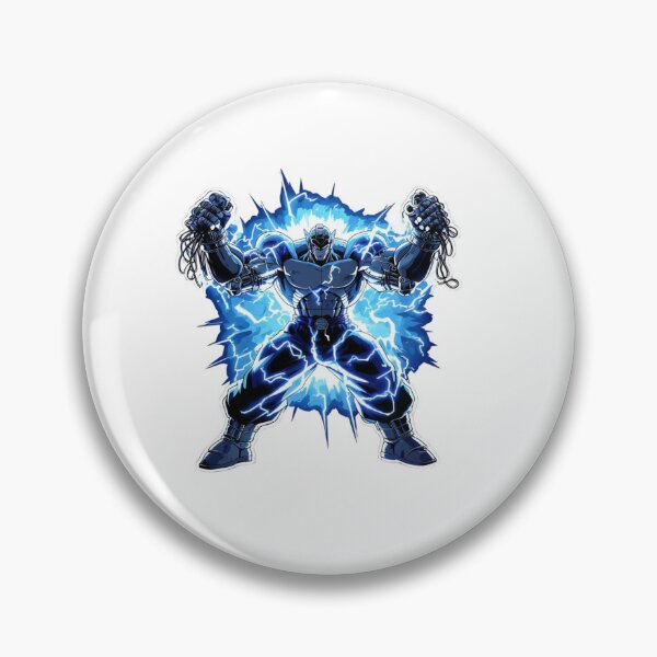 Item preview, Voltage Overload Tech Power Sticker designed and sold by Imaginarium of Chaos falcon88 .