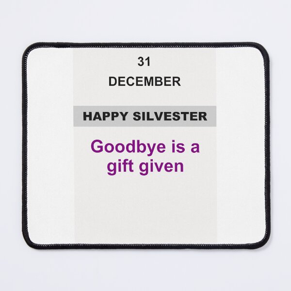 Item preview, Happy Silvester - December 31, Edition: 83 designed and sold by ariksworld.