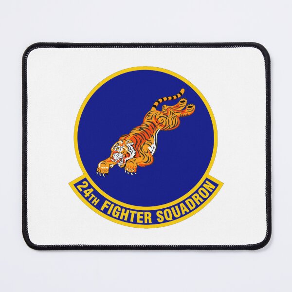 Item preview, 24th Fighter Squadron Tiger Patch designed and sold by CharlieDesings.