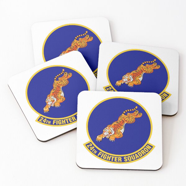 Item preview, 24th Fighter Squadron Tiger Patch designed and sold by CharlieDesings.