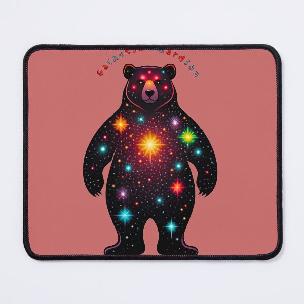 Item preview, Cosmic Bear Spirit – Colorful Galaxy Animal T-Shirt designed and sold by Mousy17.