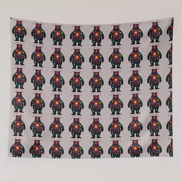 Item preview, Cosmic Bear Spirit – Colorful Galaxy Animal T-Shirt designed and sold by Mousy17.