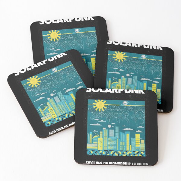 Item preview, Solarpunk: Biomorphic Architecture Skyline designed and sold by Raw-Ink.