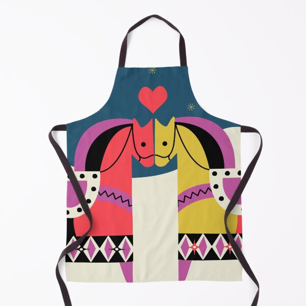 Item preview, Red Yellow Festive Horsies designed and sold by juliechicago.