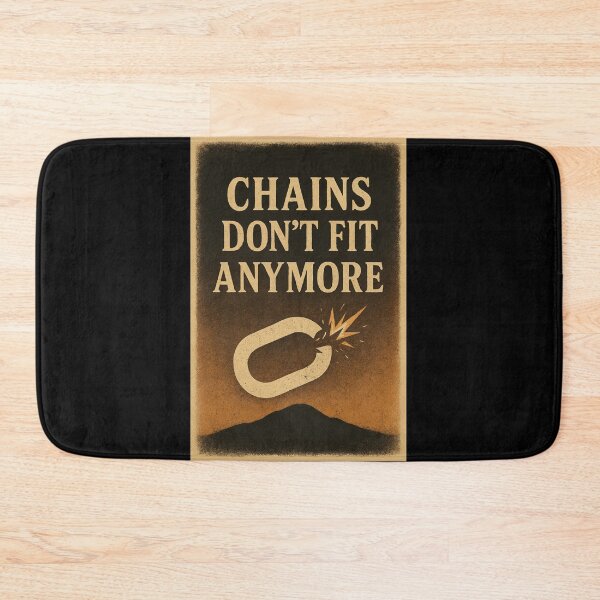 Item preview, Chains Don’t Fit Anymore – Vintage Christian Freedom Poster designed and sold by astersgraphics.