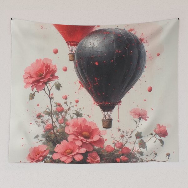 Item preview, Balloons and flowers in harmony designed and sold by Mianku | Für das Leben.