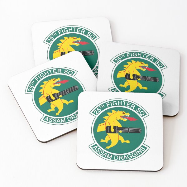 Item preview, 25th Fighter Squadron Assam Draggins Patch designed and sold by CharlieDesings.