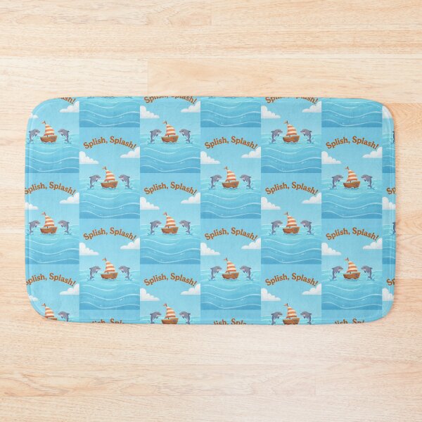 Item preview, Cute Dolphins beside a cute boat ⛵ designed and sold by ShipDrop.
