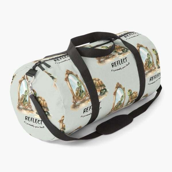 Item preview, Turtle looking at its reflection - it's probably your fault designed and sold by LiskoDesign.