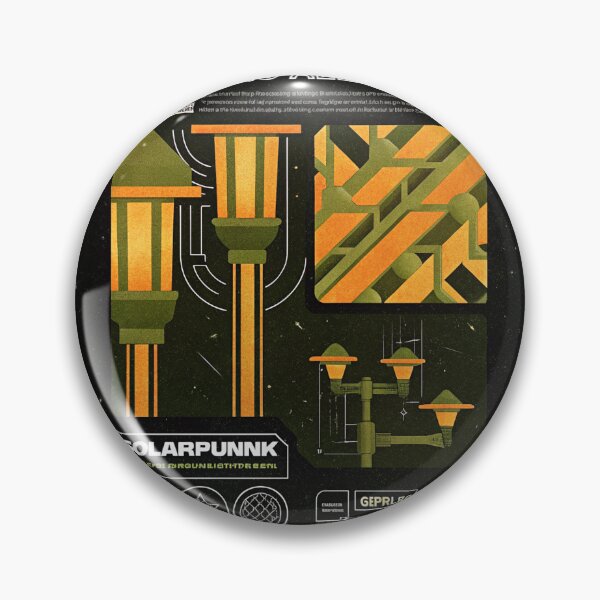 Item preview, Solarpunk: Glowing Algae Streetlights designed and sold by Raw-Ink.