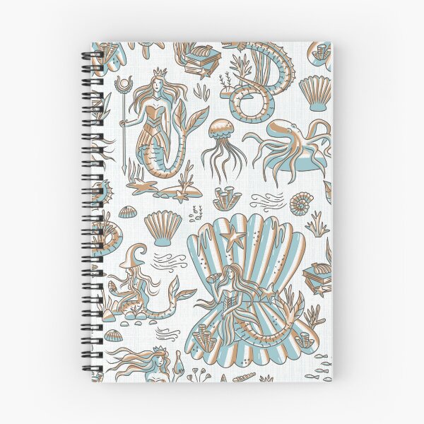 Item preview, Sea Witchery Toile de Jouy sage and gold designed and sold by pholiumsigma_design.