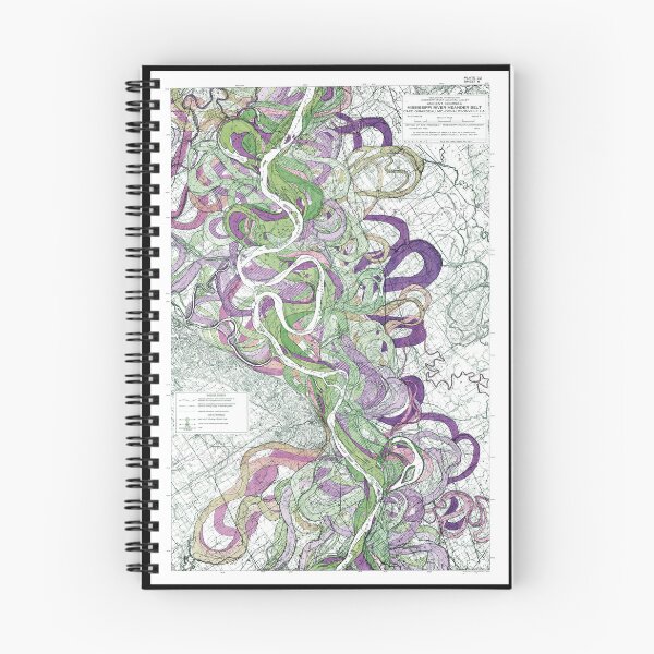 Item preview, Mississippi River Meander, Fisk 22-6, in Mardi Gras designed and sold by DreamingBeetle.