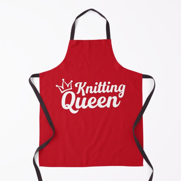 Item preview, Knitting Queen. Funny Knitting Quote. Gift for Knitter. knitting Lover designed and sold by DesignHouse07.
