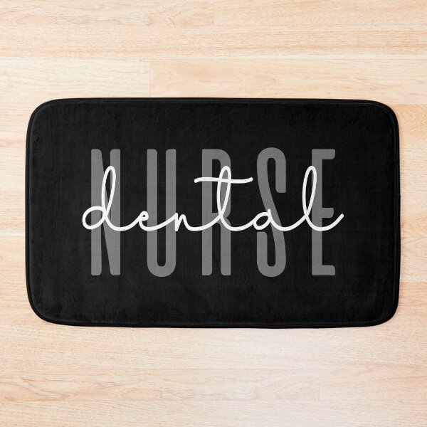 Item preview, Minimalist Dental Nurse Typography designed and sold by JRRTs.
