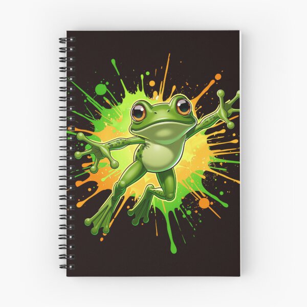Item preview, Unisex Cute Green Frog Design – Funny, Playful, Cartoon Style Digital Art for Shirts & Hoodies designed and sold by Zippy Creation.