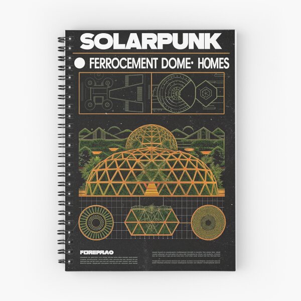 Item preview, Solarpunk: Ferrocement Dome Homes designed and sold by Raw-Ink.