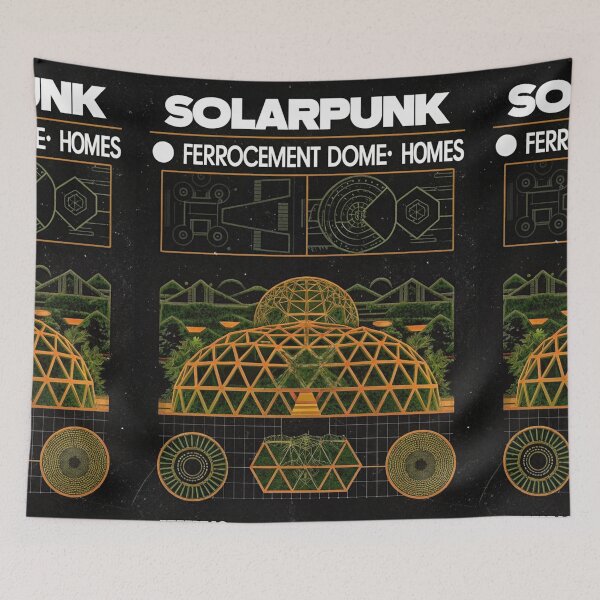 Item preview, Solarpunk: Ferrocement Dome Homes designed and sold by Raw-Ink.