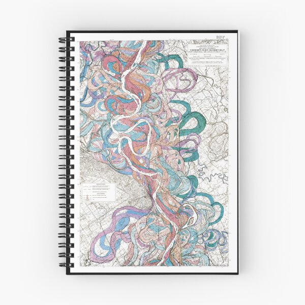 Item preview, Mississippi River Meander, Fisk 22-6, in coral reef  designed and sold by DreamingBeetle.