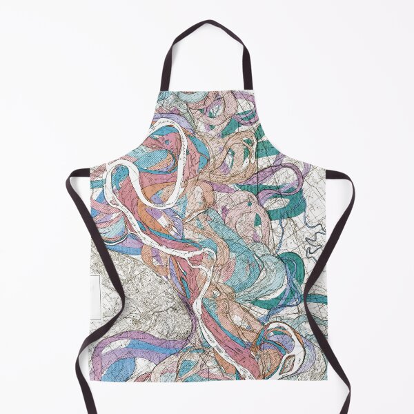 Item preview, Mississippi River Meander, Fisk 22-6, in coral reef designed and sold by DreamingBeetle.