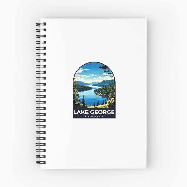 Item preview, Lake George New York State Sticker designed and sold by TulipaGraphics.