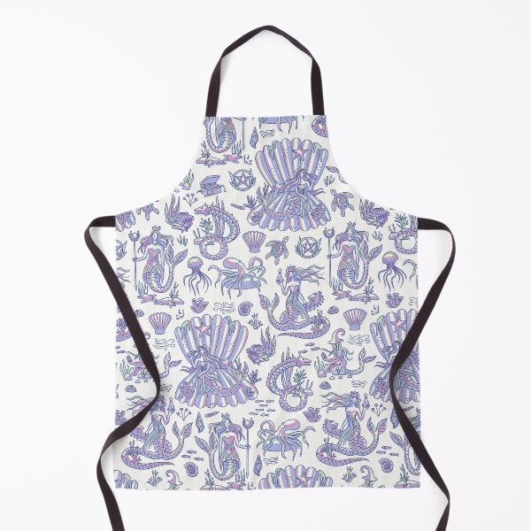 Item preview, Sea Witchery Toile de Jouy violet and pink designed and sold by pholiumsigma_design.