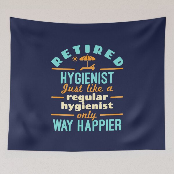 Item preview, Retired Dental Hygienist RDH Funny Retirement Happier designed and sold by jaygo.