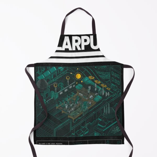 Aperçu de l'œuvre Solarpunk : Place de l'Échange des Artisans créée et vendue par Raw-Ink.