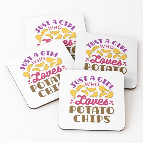 Item preview, Just a Girl Who Loves Potato Chips Snack Food Lover designed and sold by jaygo.