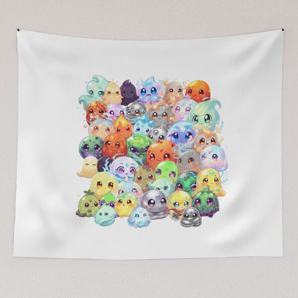 Item preview, “If Such a Slime Exists – Then Nothing Is Impossible! | Ultimate Slime Collection (40+ Types)” designed and sold by Monzora.