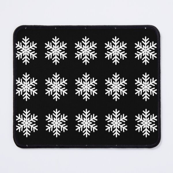 Item preview, Repeating Snowflake Pattern - Minimal Winter Design designed and sold by JaneMcCarthyStudio.