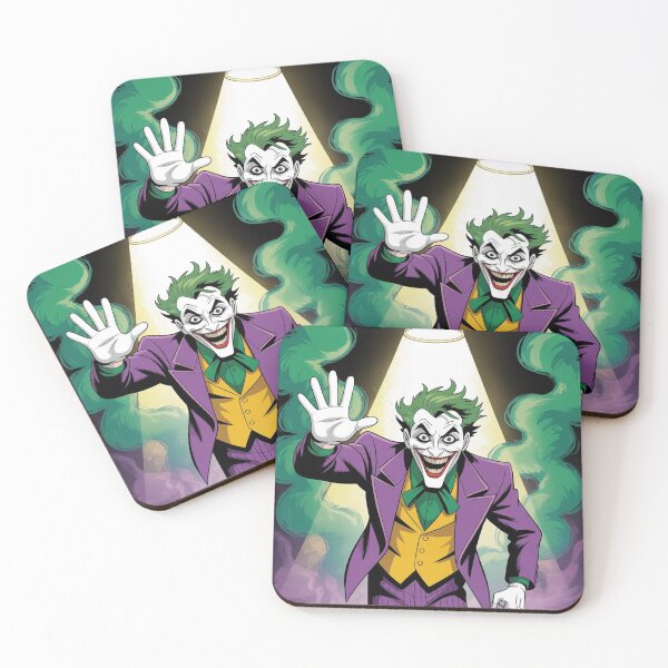 Item preview, Joker's Theatrical Wave: Spotlight Clown in Green Mist Mayhem - DC Comics Fan Art designed and sold by Midnight Veil Designs.