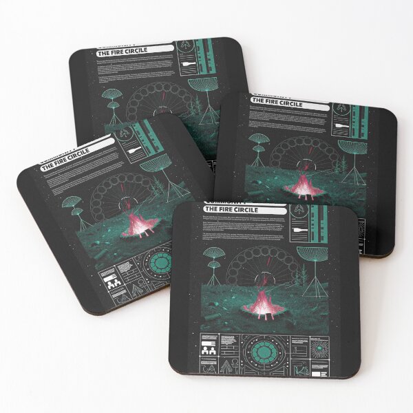 Item preview, Solarpunk: Nighttime Storytelling Fire Circle designed and sold by Raw-Ink.