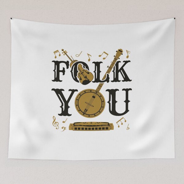 Item preview, Folk You Funny Folk Music  designed and sold by jaygo.