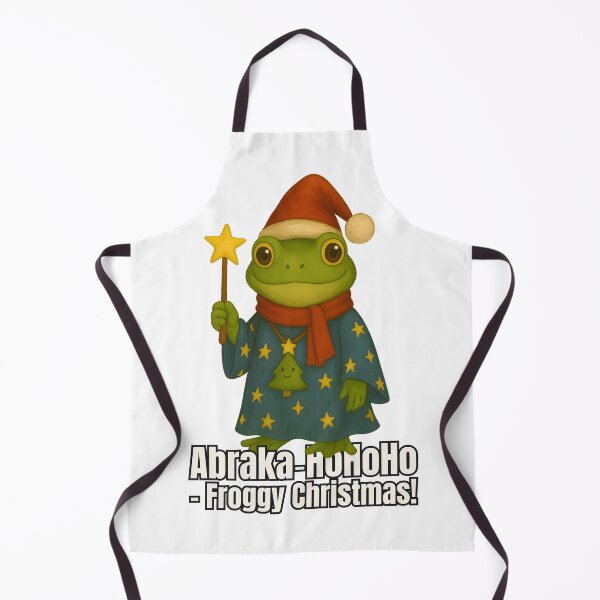 Item preview, Christmas Frog – Abraka-HoHoHo Magical Froggy Holiday Design designed and sold by SVALANART.