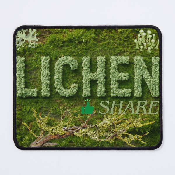 Item preview, Lichen Share (Like And Share) designed and sold by KingOfCaffeine.