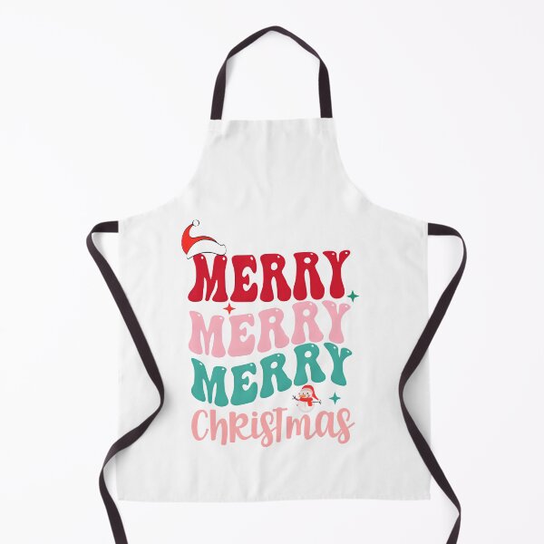 Item preview, Colorful Stacked Merry Christmas – Retro Santa Hat Design designed and sold by PixelInfinite.