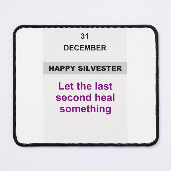 Item preview, Happy Silvester - December 31, Edition: 89 designed and sold by ariksworld.