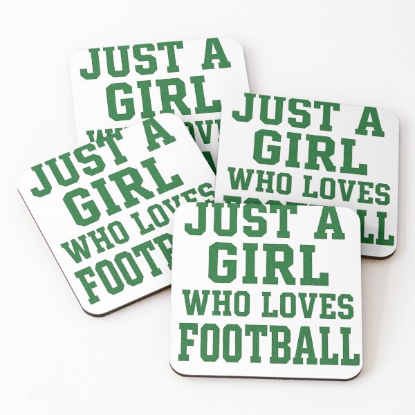 Item preview, Just a girl who loves football. designed and sold by SandraKJohnson.