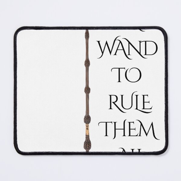 Item preview, One wand to rule them all-Mythic Magic Crossover Wand Art designed and sold by Aybiko.