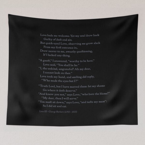 Item preview, Love III - George Herbert designed and sold by x1brett.